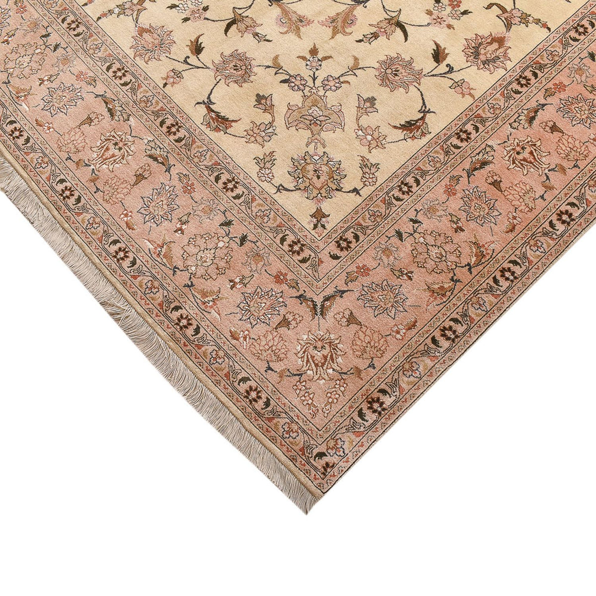 Perzisch tapijt - Keshan - 305 x 203 cm - beige