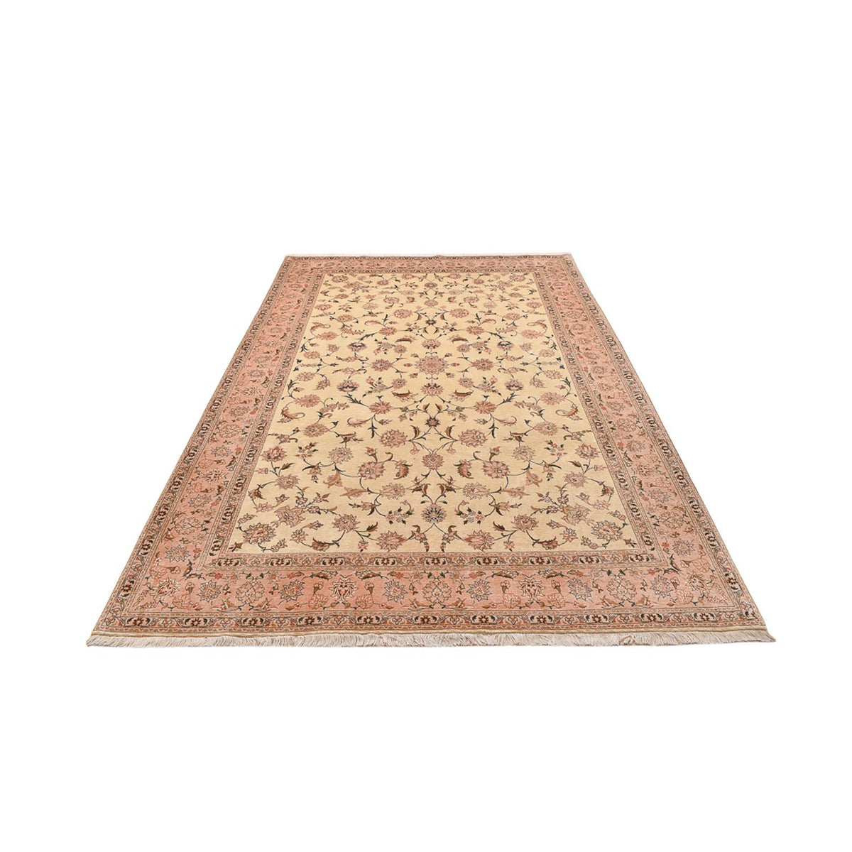 Perzisch tapijt - Keshan - 305 x 203 cm - beige