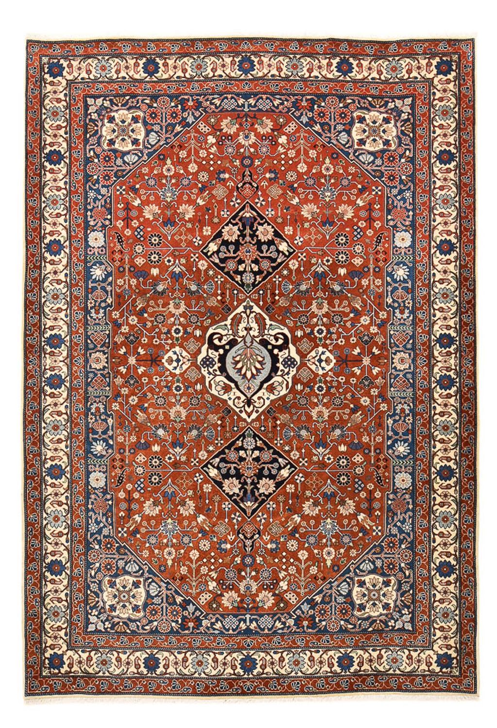 Perzisch tapijt - Tabriz - 290 x 198 cm - rood