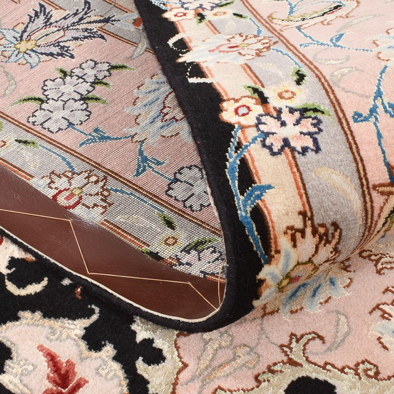 Perzisch tapijt - Tabriz - Royal - 255 x 158 cm - donkerblauw