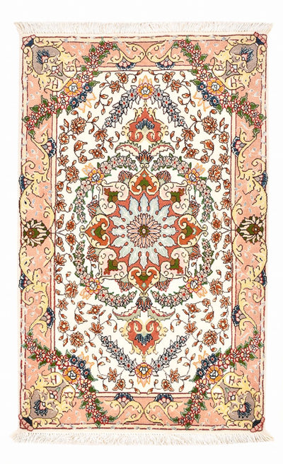 Tabriz - 50 Raj Tapijt 60x90cm - Perzisch tapijt