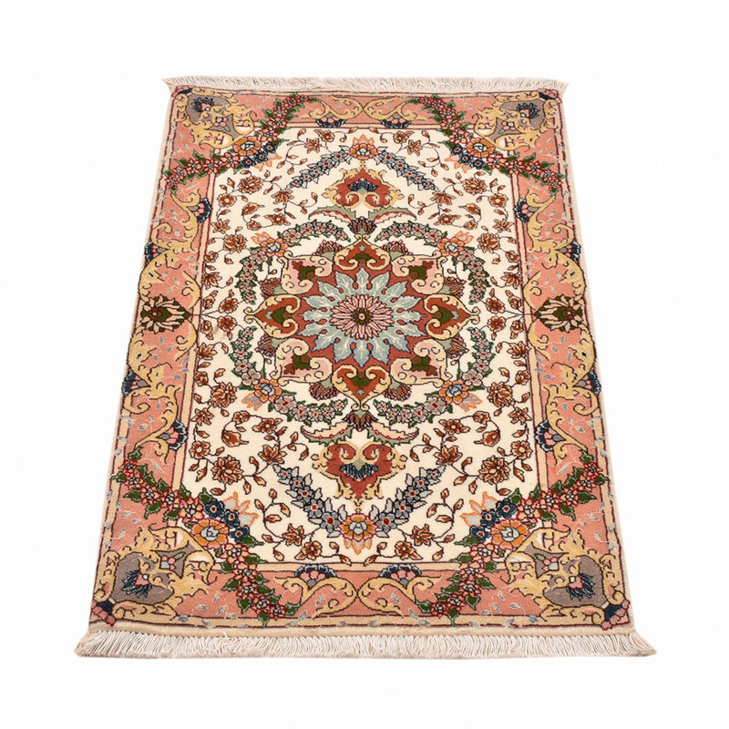 Perzisch tapijt - Tabriz - Royal - 90 x 60 cm - veelkleurig
