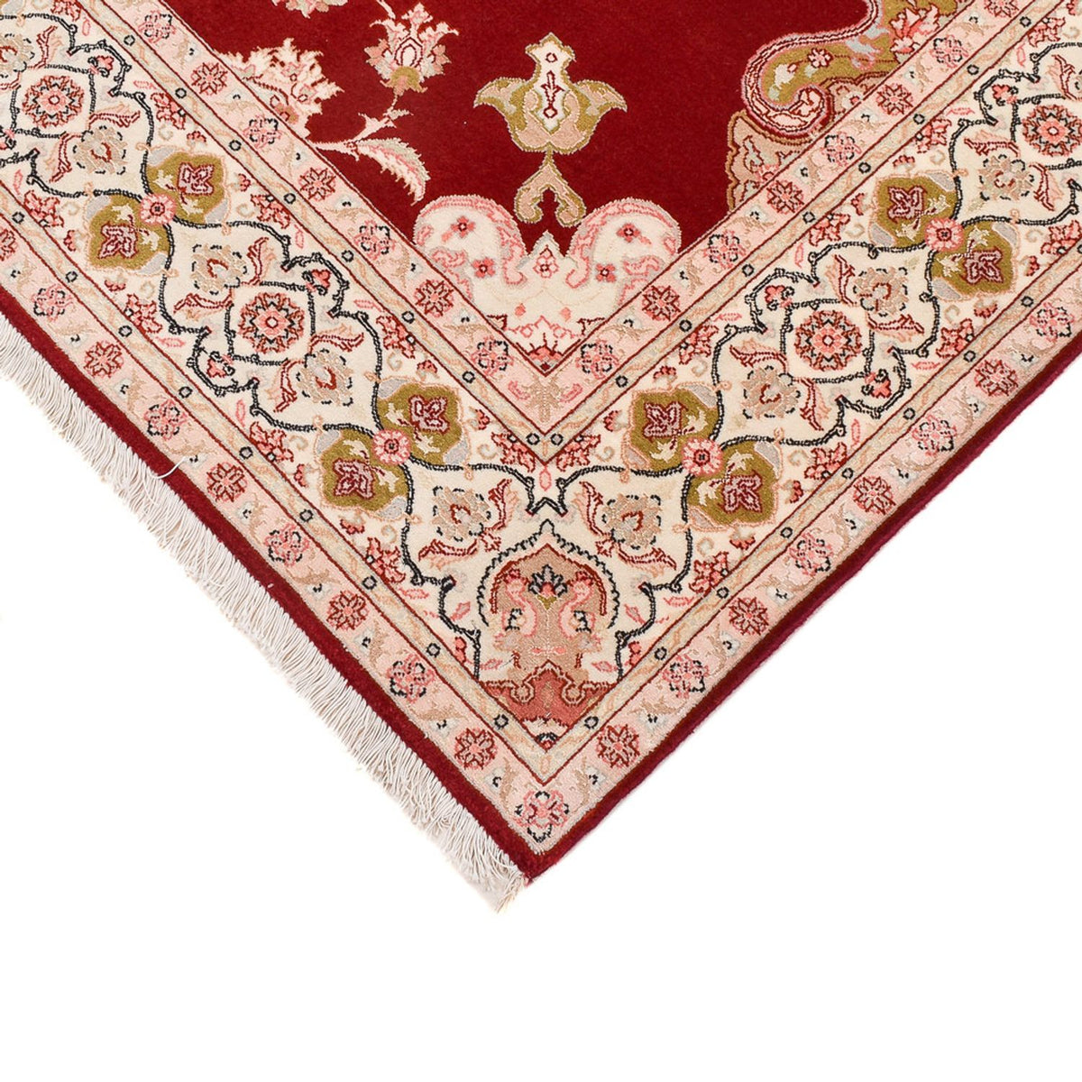 Perzisch tapijt - Tabriz - Royal - 203 x 152 cm - rood