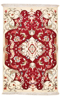 Perzisch tapijt - Tabriz - Royal - 90 x 60 cm - rood