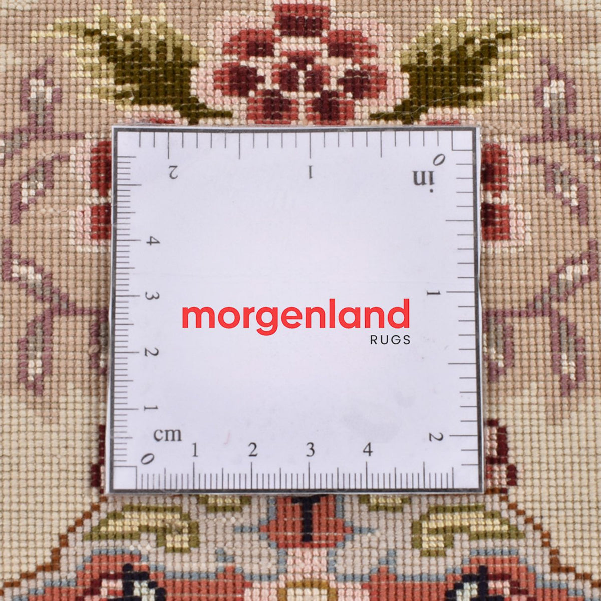 Loper Perzisch tapijt - Tabriz - Royal - 195 x 80 cm - beige