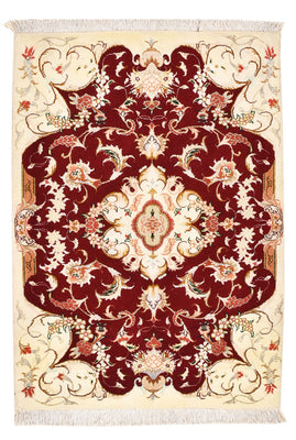 Perzisch tapijt - Tabriz - Royal - 90 x 60 cm - rood
