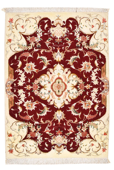 Tabriz - 50 Raj Tapijt 60x90cm - Perzisch tapijt
