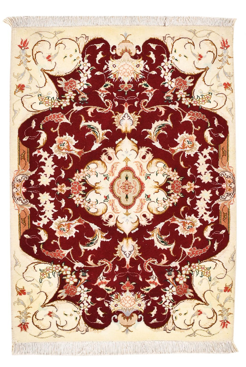 Perzisch tapijt - Tabriz - Royal - 90 x 60 cm - rood