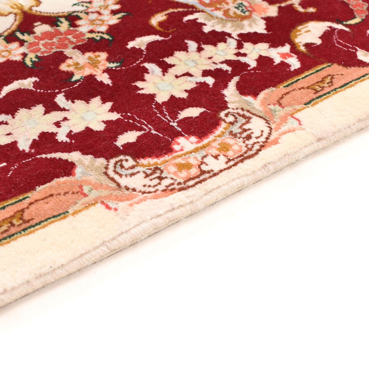 Perzisch tapijt - Tabriz - Royal - 90 x 60 cm - rood