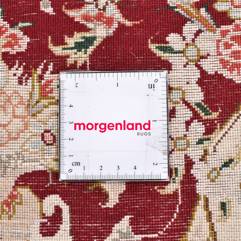 Perzisch tapijt - Tabriz - Royal - 90 x 60 cm - rood