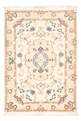 Perzisch tapijt - Tabriz - Royal - 91 x 60 cm - crème