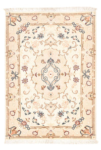 Perzisch tapijt - Tabriz - Royal - 91 x 60 cm - crème