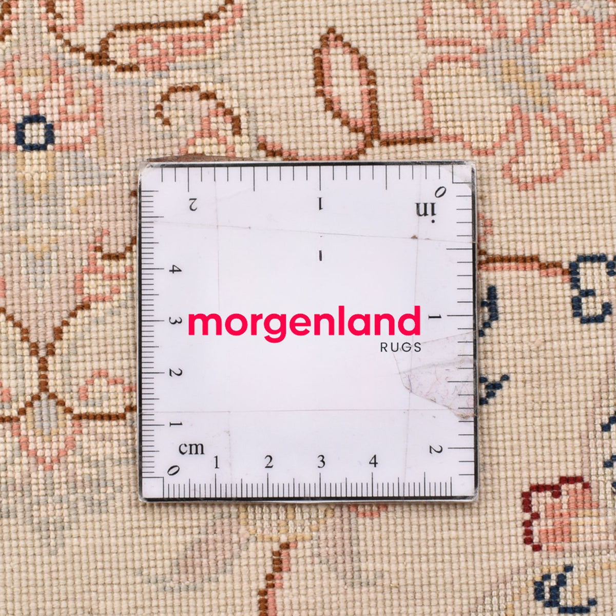 Perzisch tapijt - Tabriz - Royal - 91 x 60 cm - crème