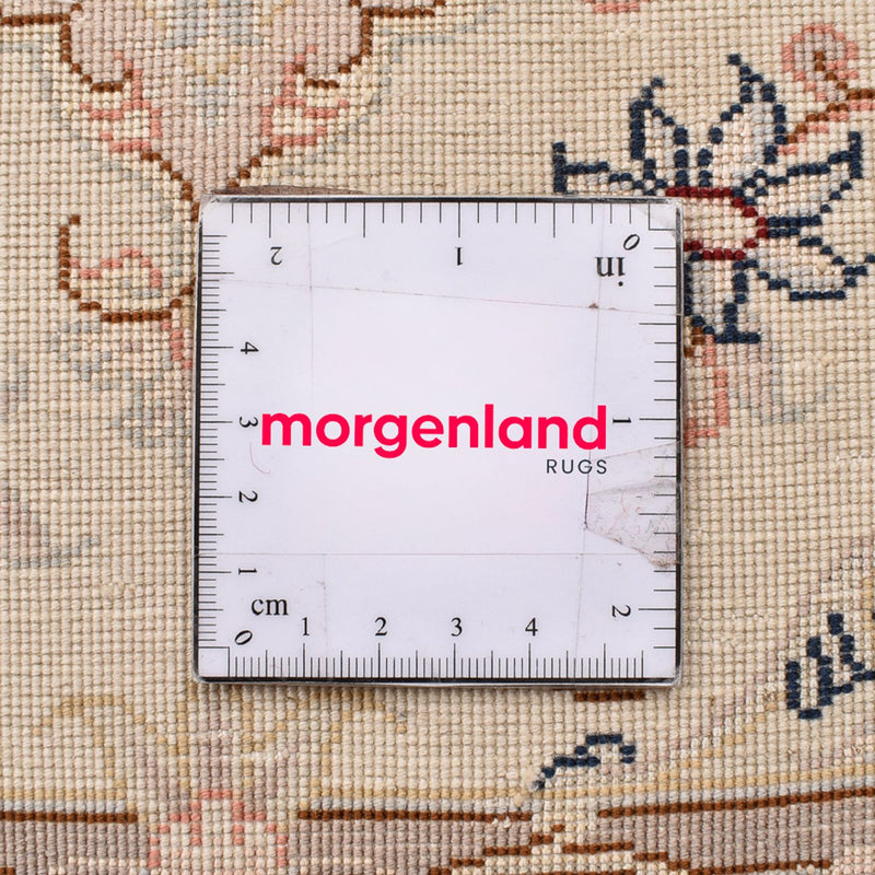 Perzisch tapijt - Tabriz - Royal - 90 x 60 cm - licht beige