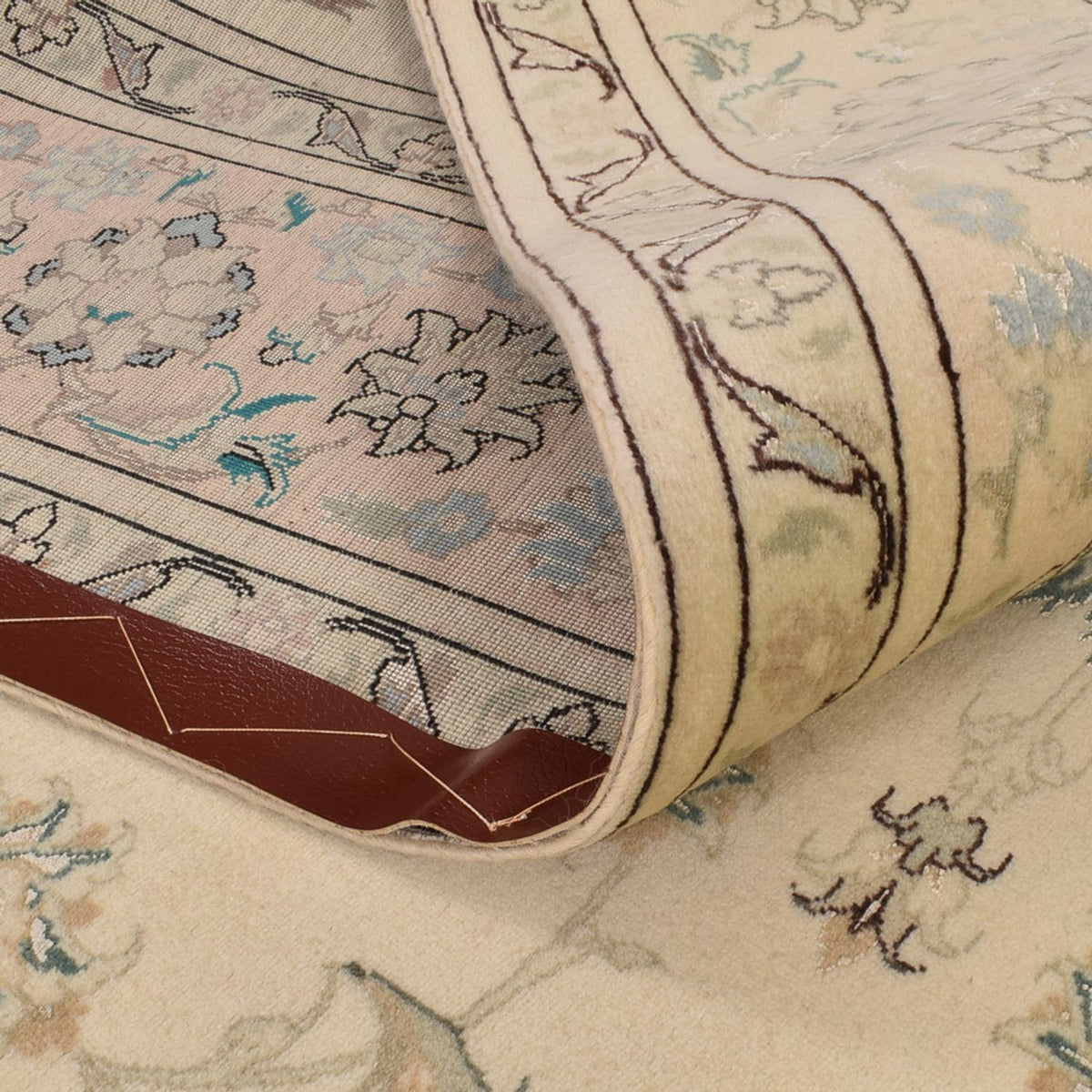 Perzisch tapijt - Tabriz - Royal - 266 x 200 cm - lichtgroen