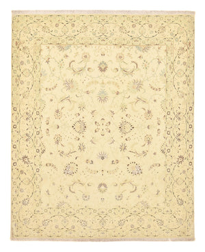 Perzisch tapijt - Tabriz - Royal - 240 x 200 cm - lichtgroen