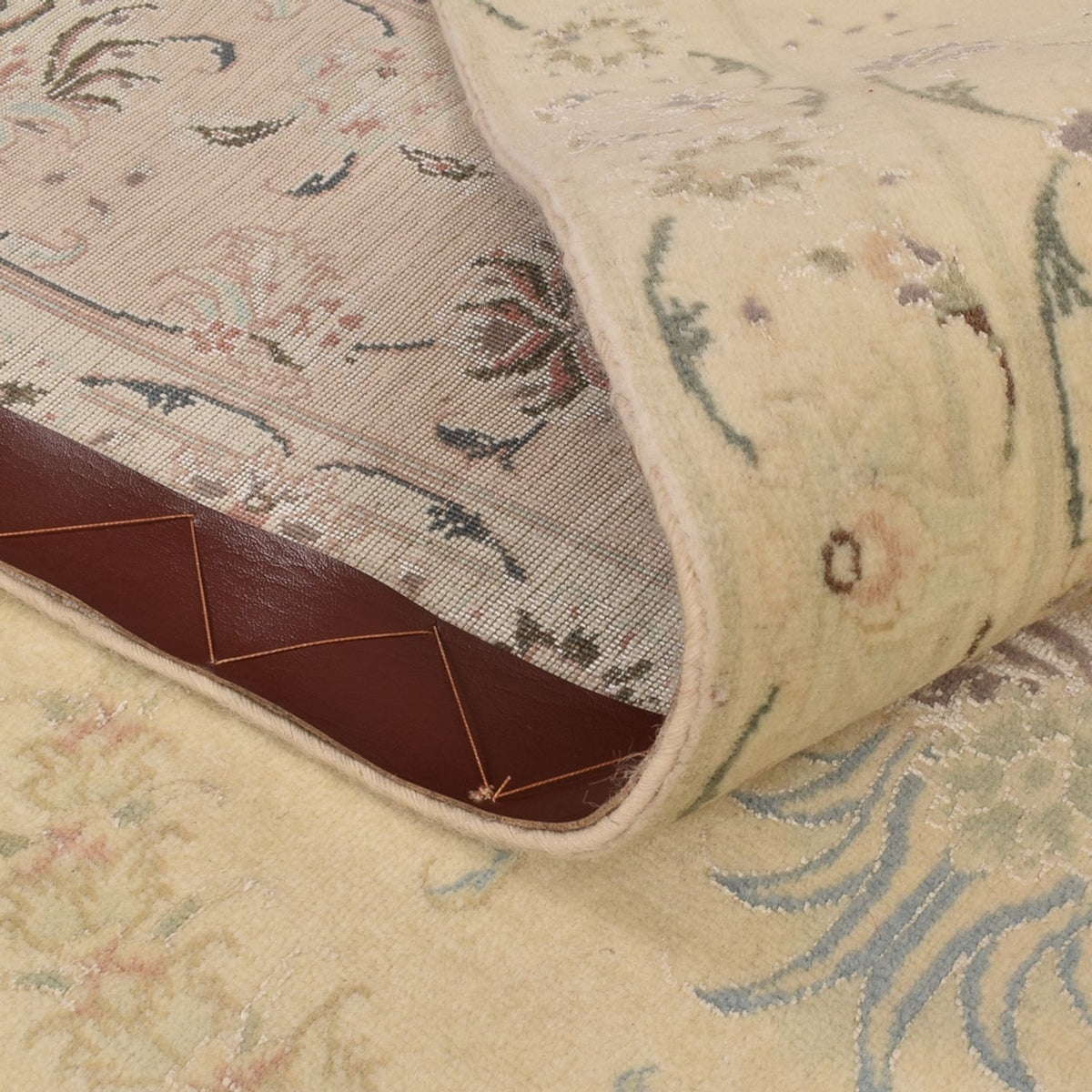 Perzisch tapijt - Tabriz - Royal - 240 x 200 cm - lichtgroen