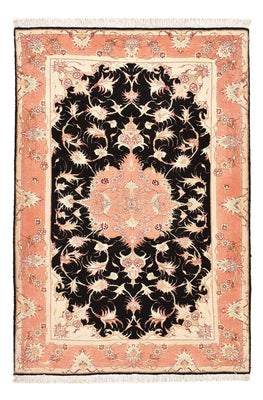 Perzisch tapijt - Tabriz - Royal - 116 x 75 cm - donkerblauw
