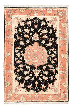 Perzisch tapijt - Tabriz - Royal - 116 x 75 cm - donkerblauw