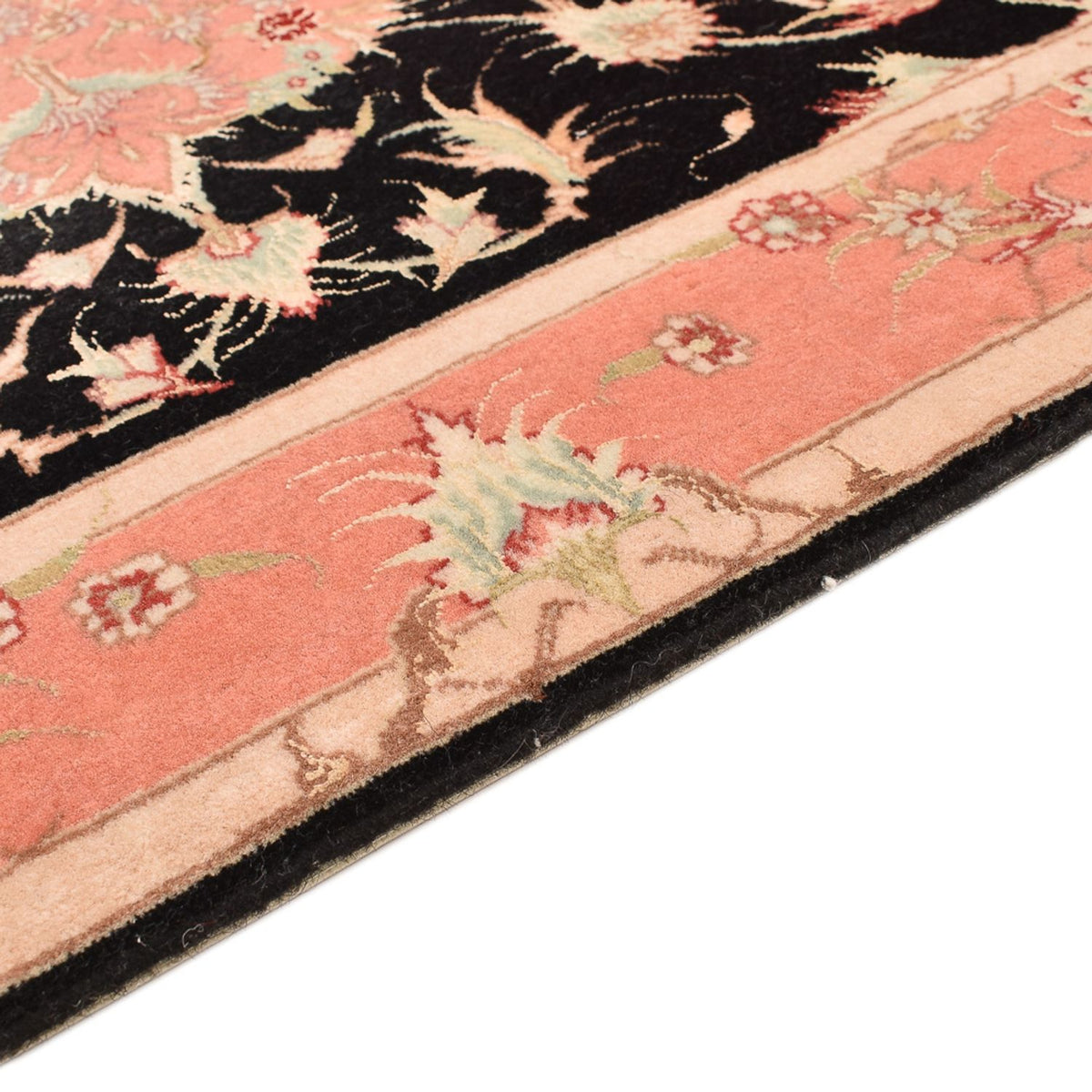 Perzisch tapijt - Tabriz - Royal - 116 x 75 cm - donkerblauw