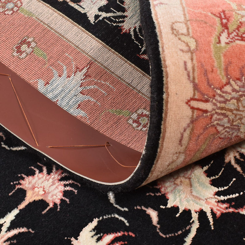 Perzisch tapijt - Tabriz - Royal - 116 x 75 cm - donkerblauw