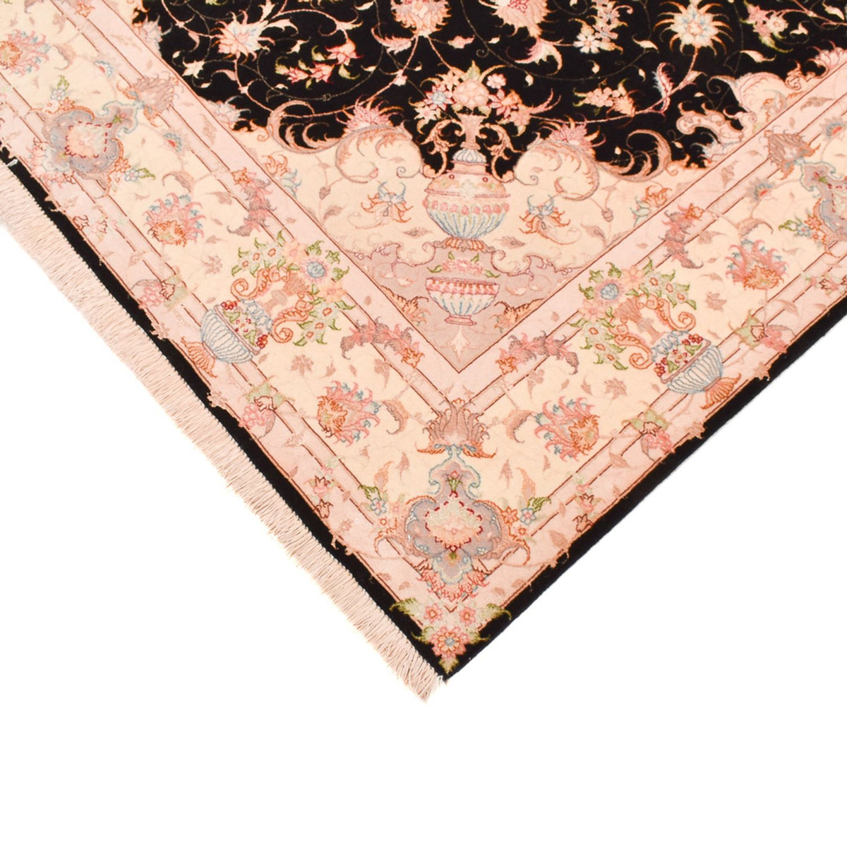 Perzisch tapijt - Tabriz - Royal - 251 x 165 cm - donkerblauw