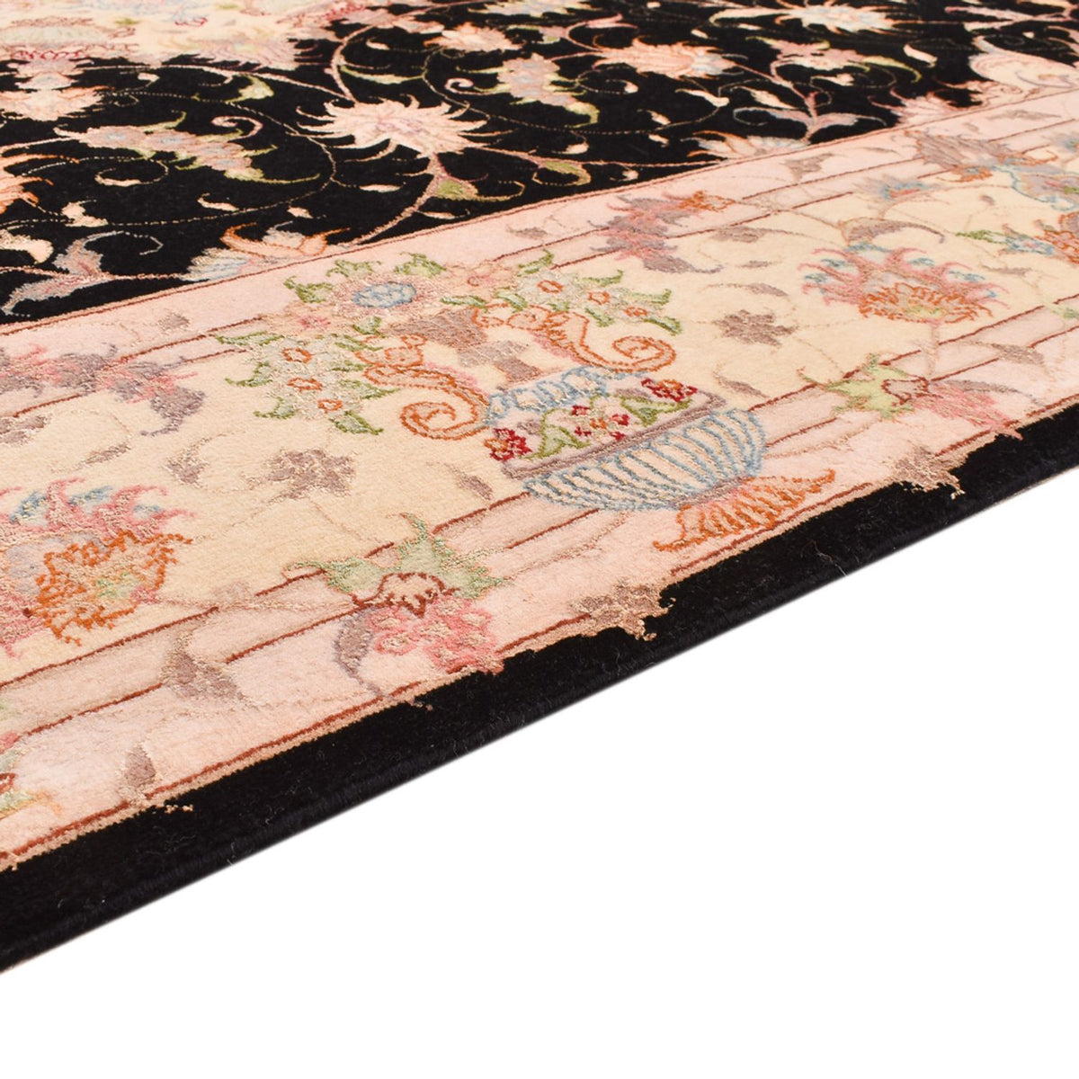 Perzisch tapijt - Tabriz - Royal - 251 x 165 cm - donkerblauw