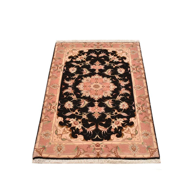 Perzisch tapijt - Tabriz - Royal - 123 x 74 cm - donkerblauw