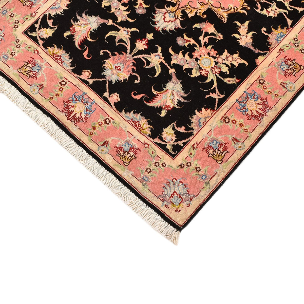 Perzisch tapijt - Tabriz - Royal - 121 x 73 cm - donkerblauw