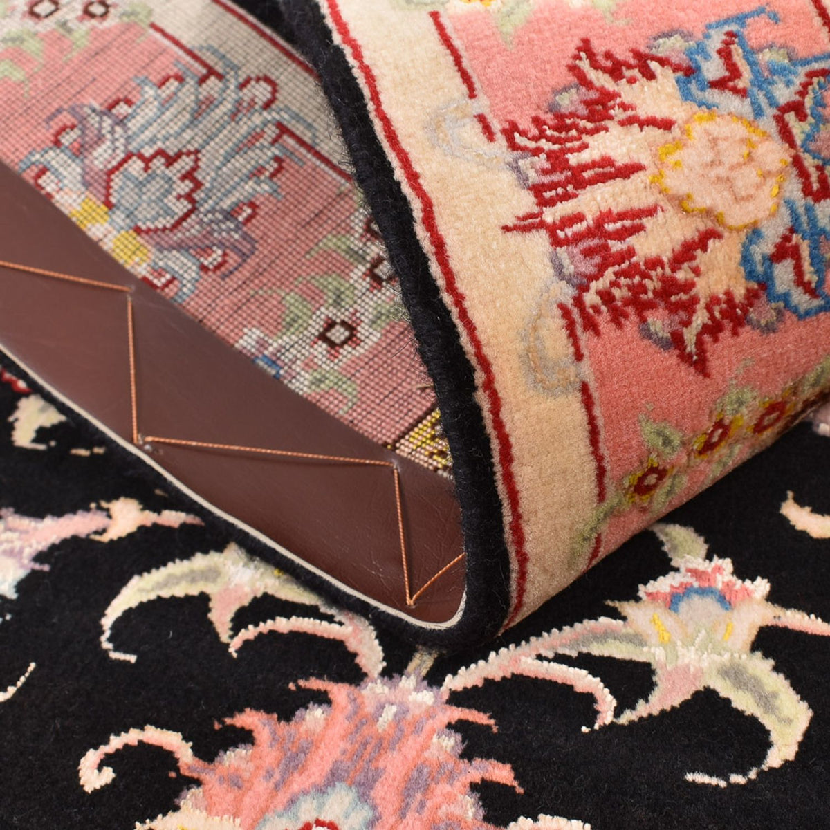 Perzisch tapijt - Tabriz - Royal - 121 x 73 cm - donkerblauw