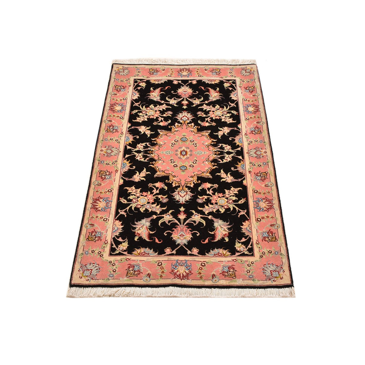 Perzisch tapijt - Tabriz - Royal - 121 x 73 cm - donkerblauw