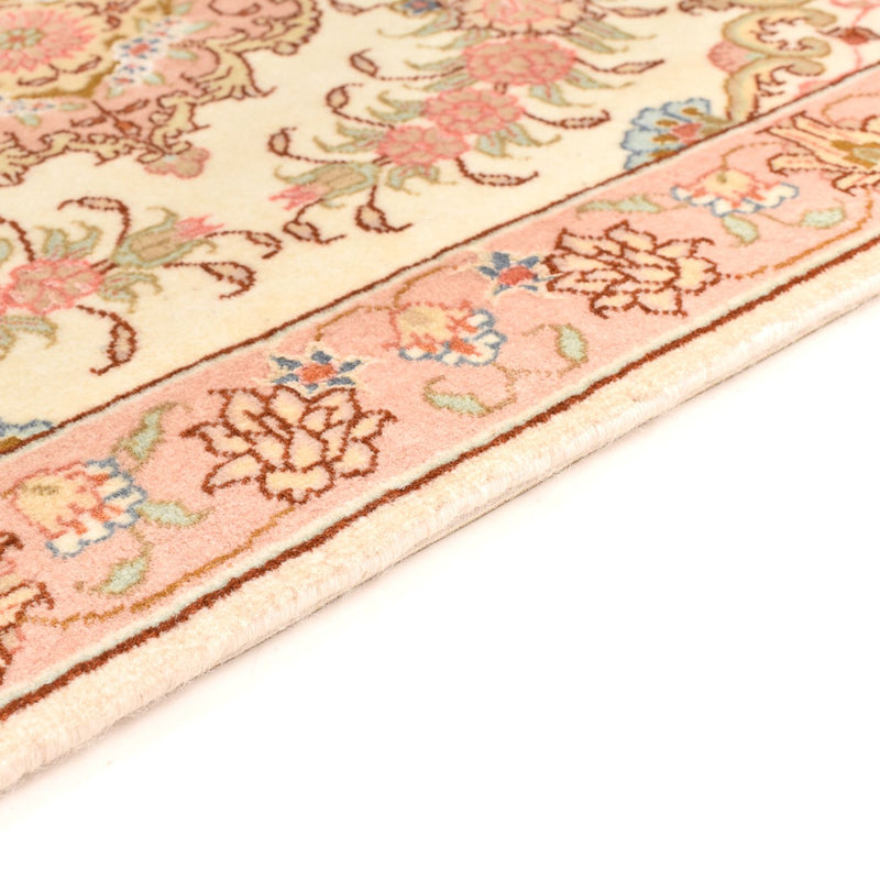 Perzisch tapijt - Tabriz - Royal - 82 x 62 cm - donker beige