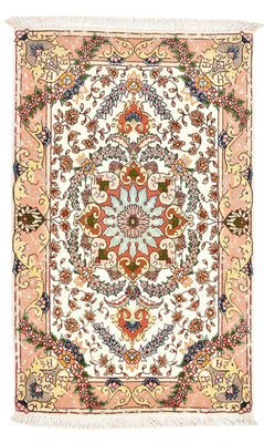 Perzisch tapijt - Tabriz - Royal - 90 x 60 cm - veelkleurig