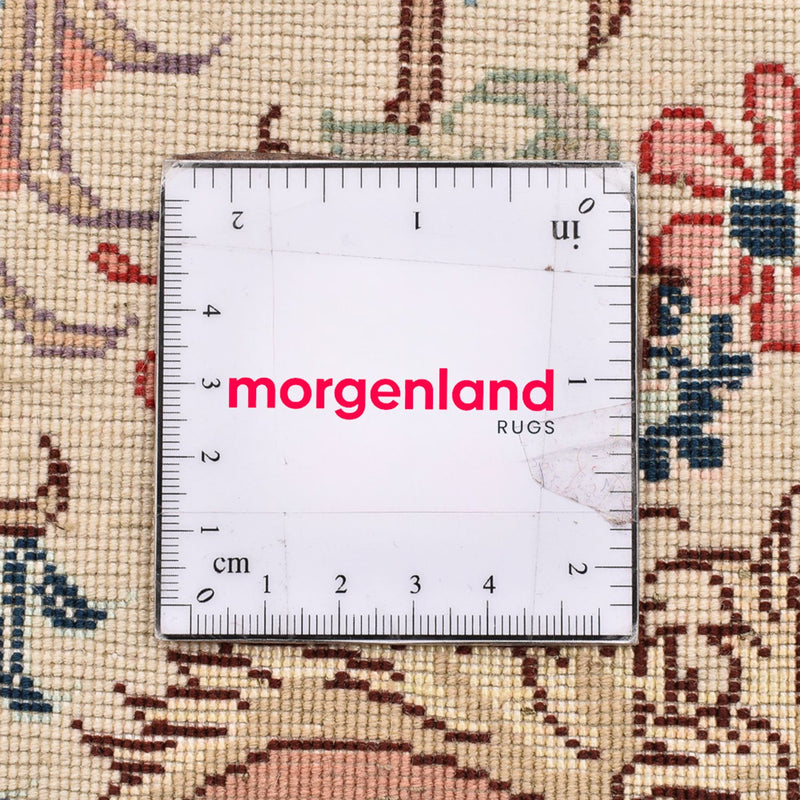 Perzisch tapijt - Tabriz - Royal - 92 x 59 cm - licht beige