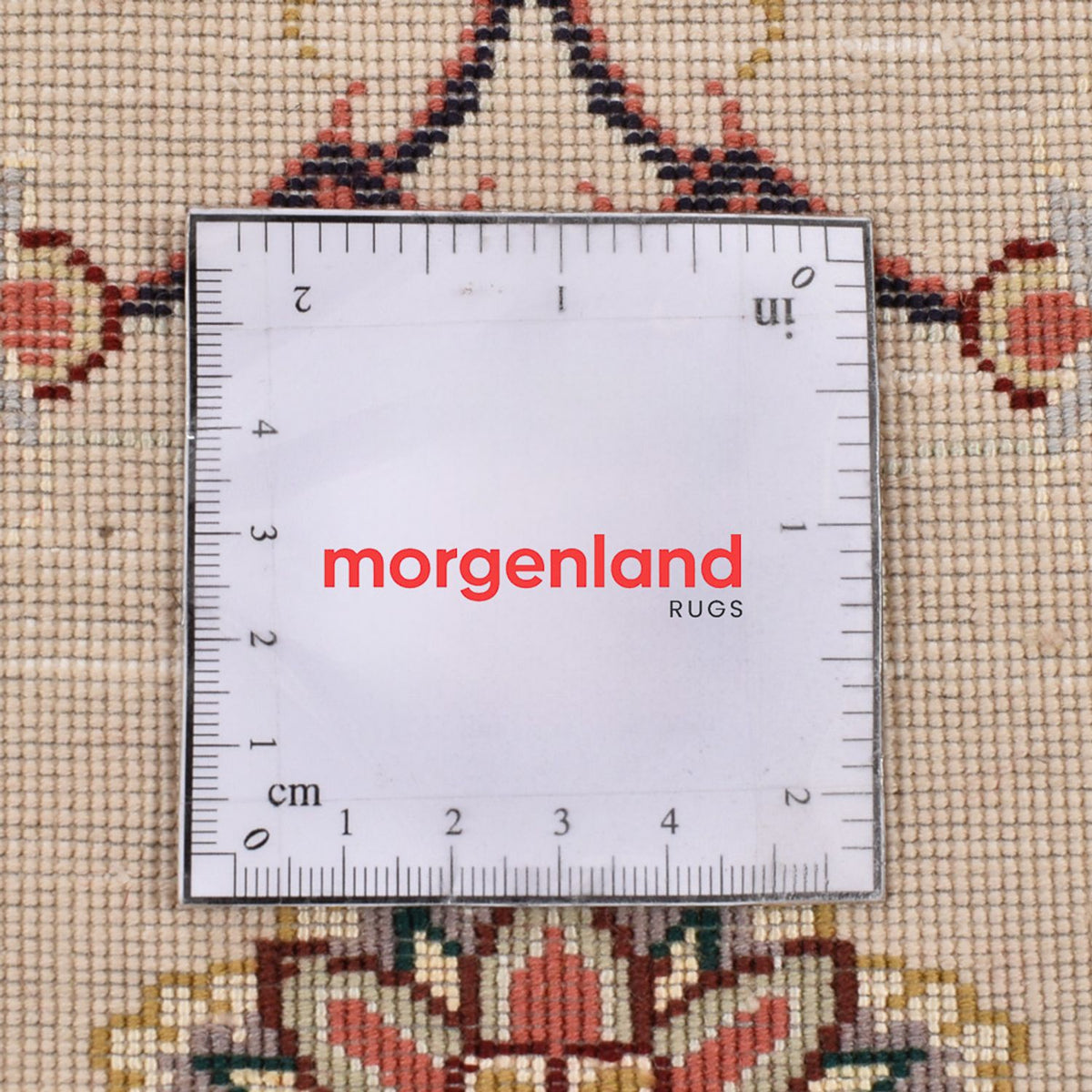 Loper Perzisch tapijt - Tabriz - Royal - 204 x 80 cm - beige