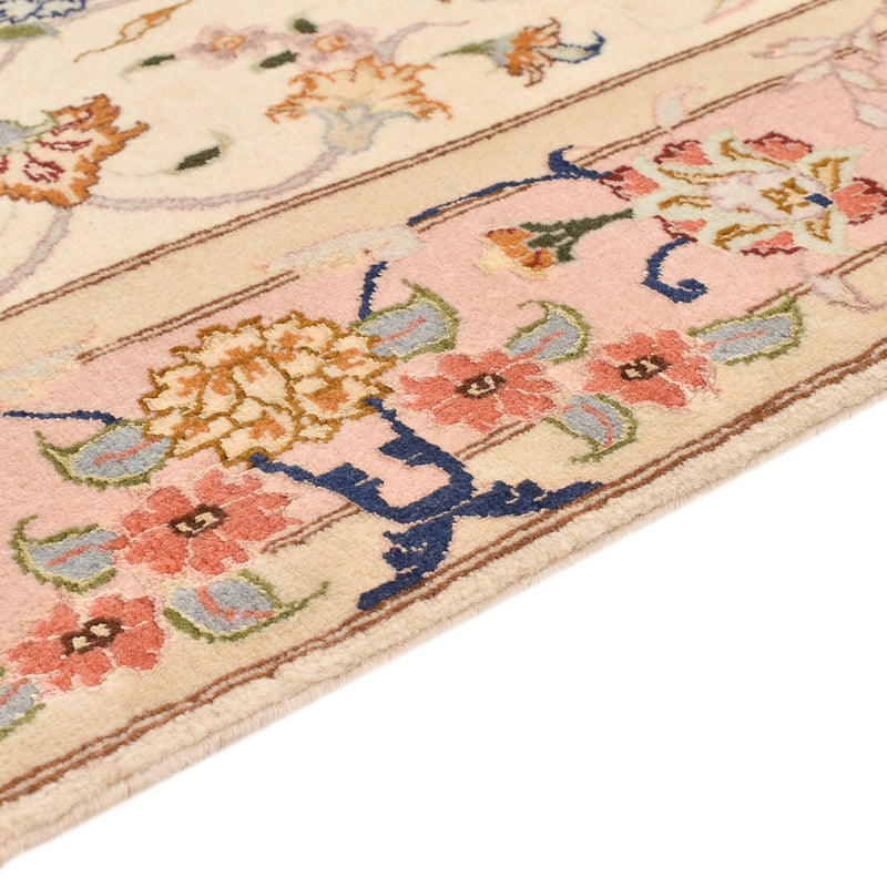 Perzisch tapijt - Tabriz - Royal - 149 x 102 cm - beige