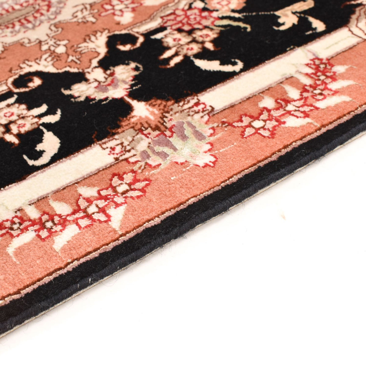 Perzisch tapijt - Tabriz - Royal - 88 x 59 cm - donkerblauw