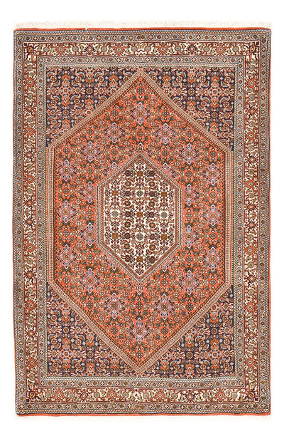 Bidjar Tapijt 113x164cm - Perzisch tapijt - rood