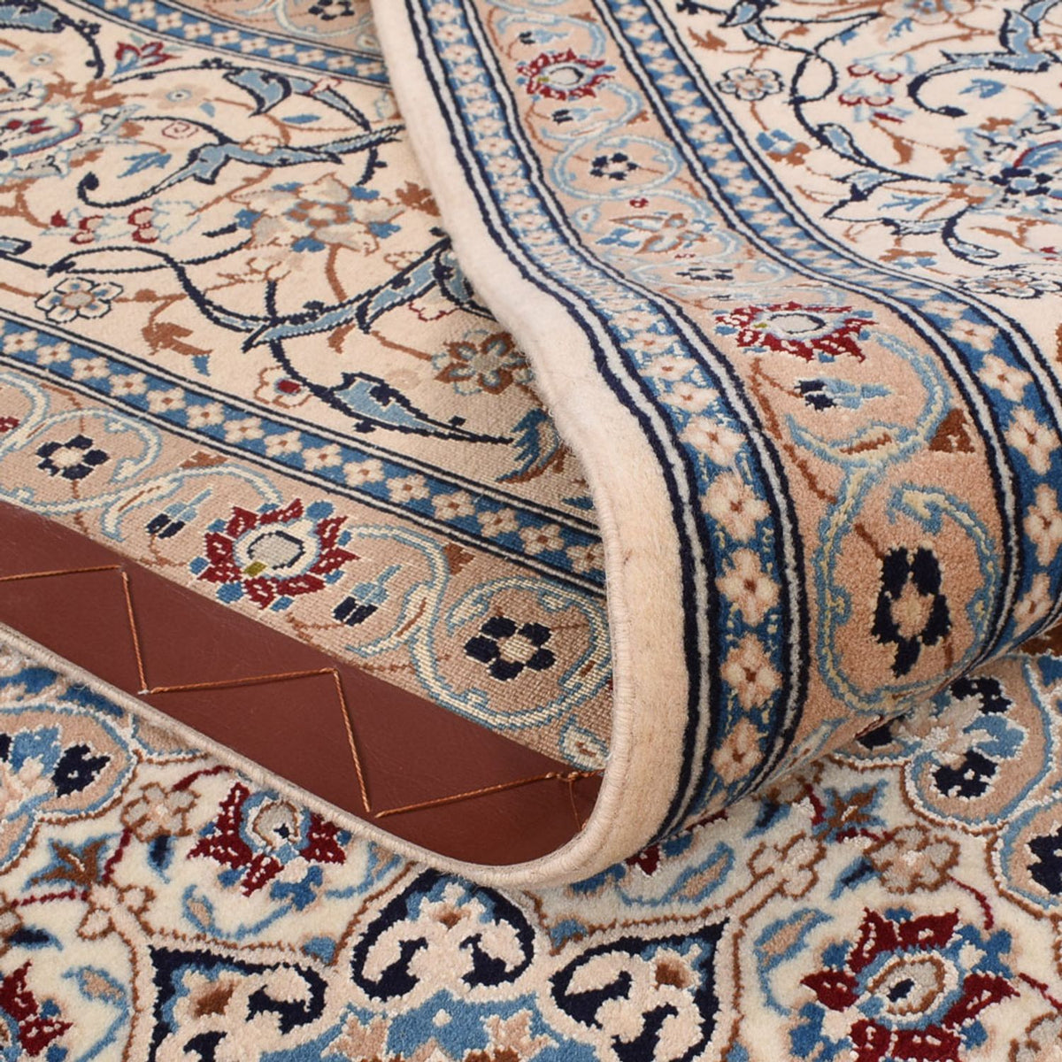 Perzisch tapijt - Nain - Premium - 314 x 200 cm - donkerblauw