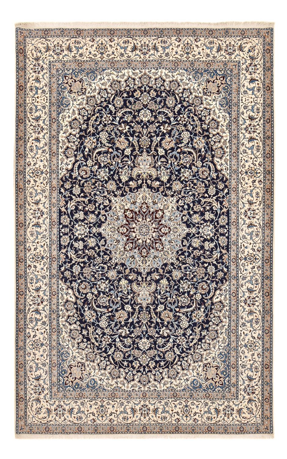 Perzisch tapijt - Nain - Premium - 308 x 211 cm - donkerblauw