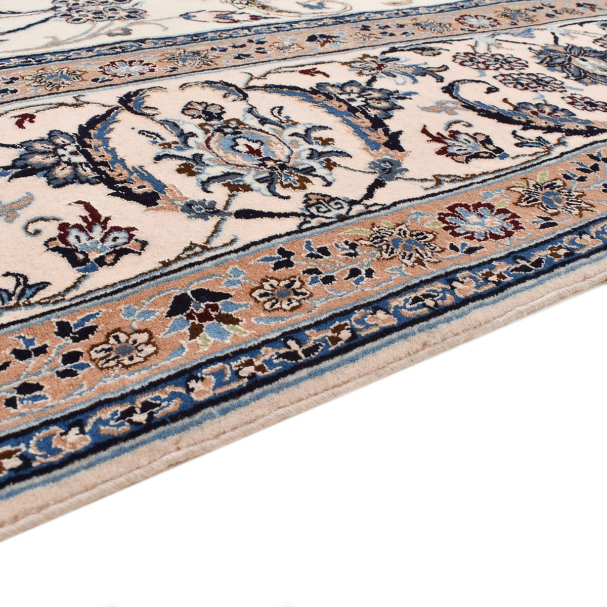 Perzisch tapijt - Nain - Premium - 344 x 213 cm - crème