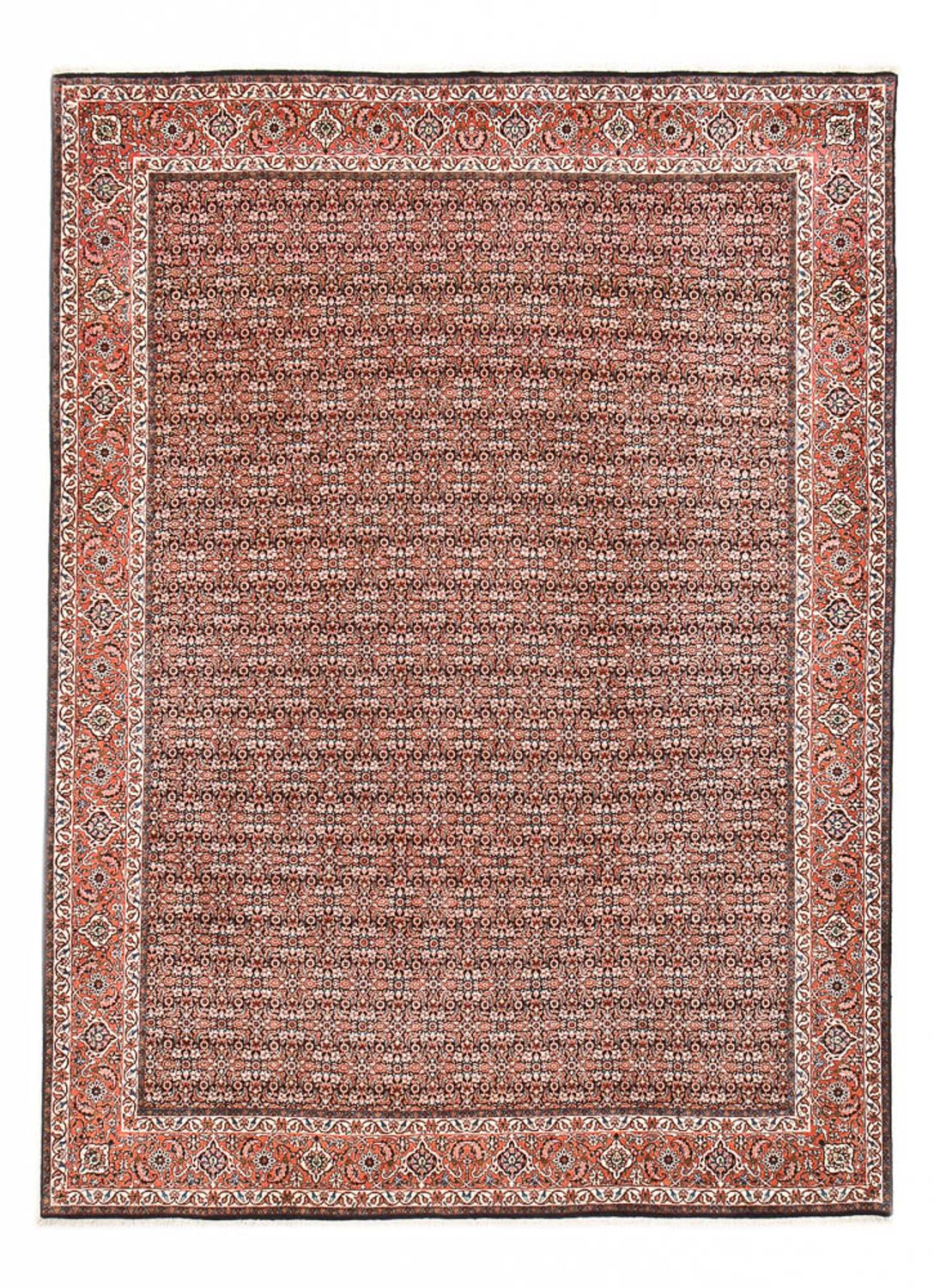 Perzisch tapijt - Bijar - 350 x 252 cm - roest
