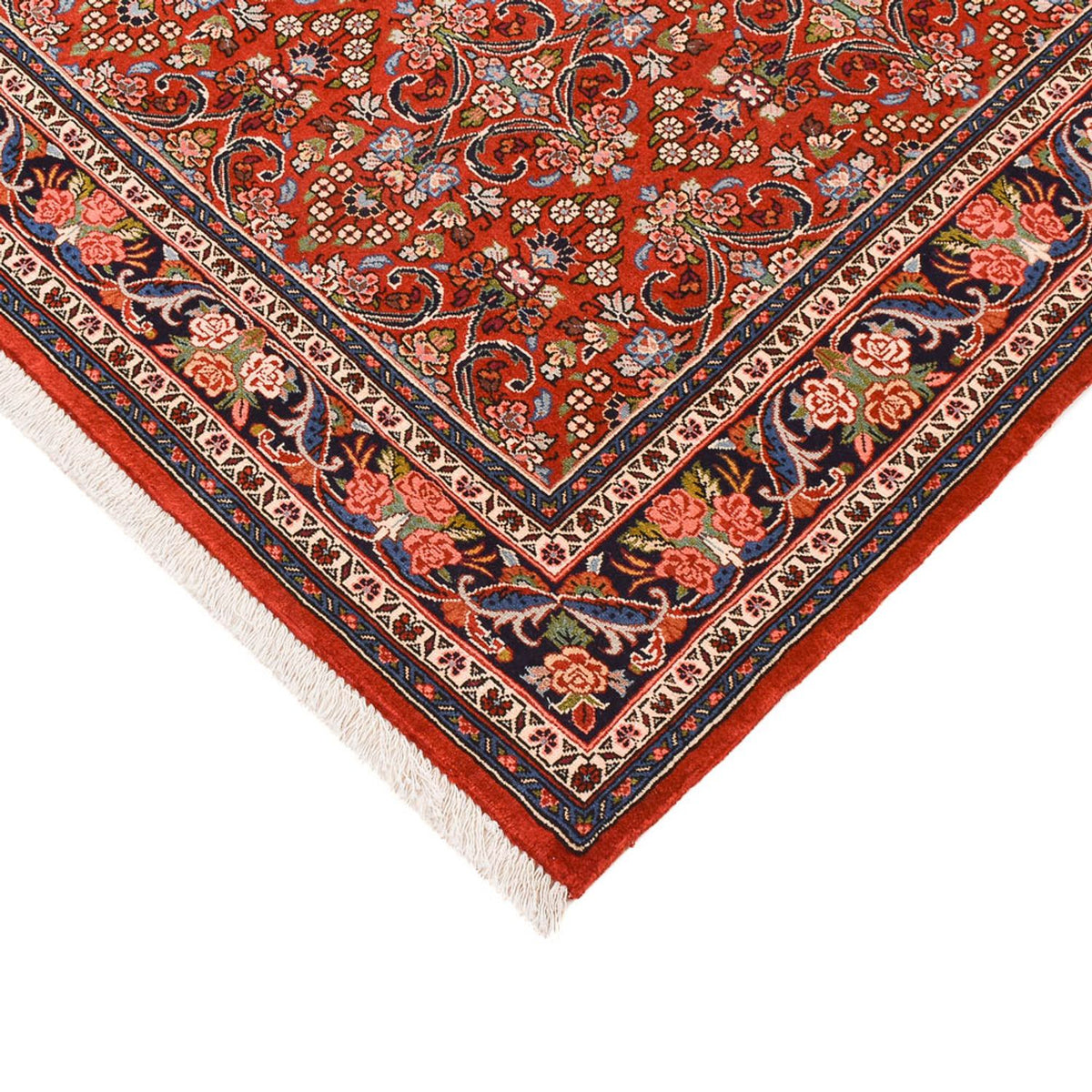 Perzisch tapijt - Bijar - 207 x 139 cm - rood