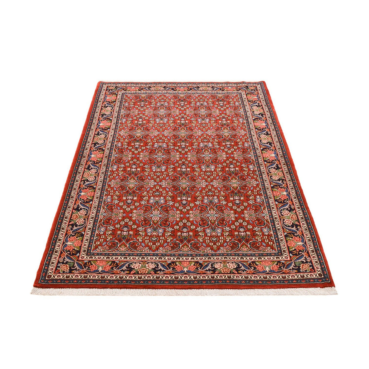 Perzisch tapijt - Bijar - 207 x 139 cm - rood