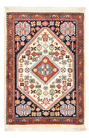 Gabbeh Tapijt - Kashkuli Perzisch - 90 x 60 cm - veelkleurig