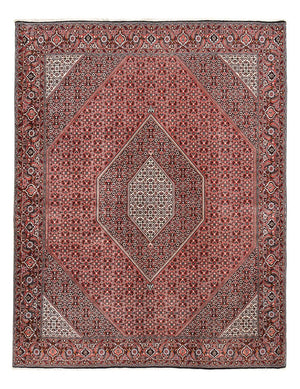 Perzisch tapijt - Bijar - 315 x 248 cm - donkerrood