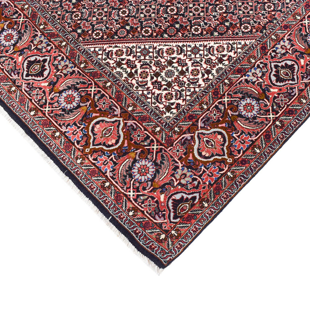 Perzisch tapijt - Bijar - 315 x 248 cm - donkerrood