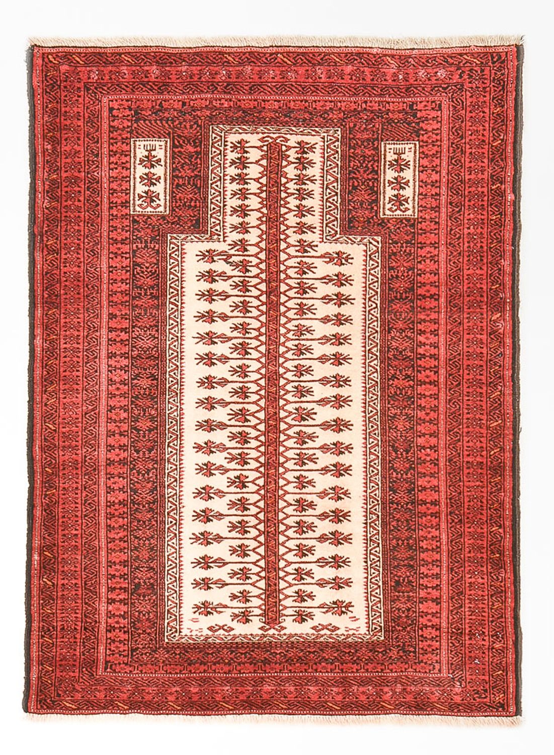 Baluch tapijt - 143 x 102 cm - rood