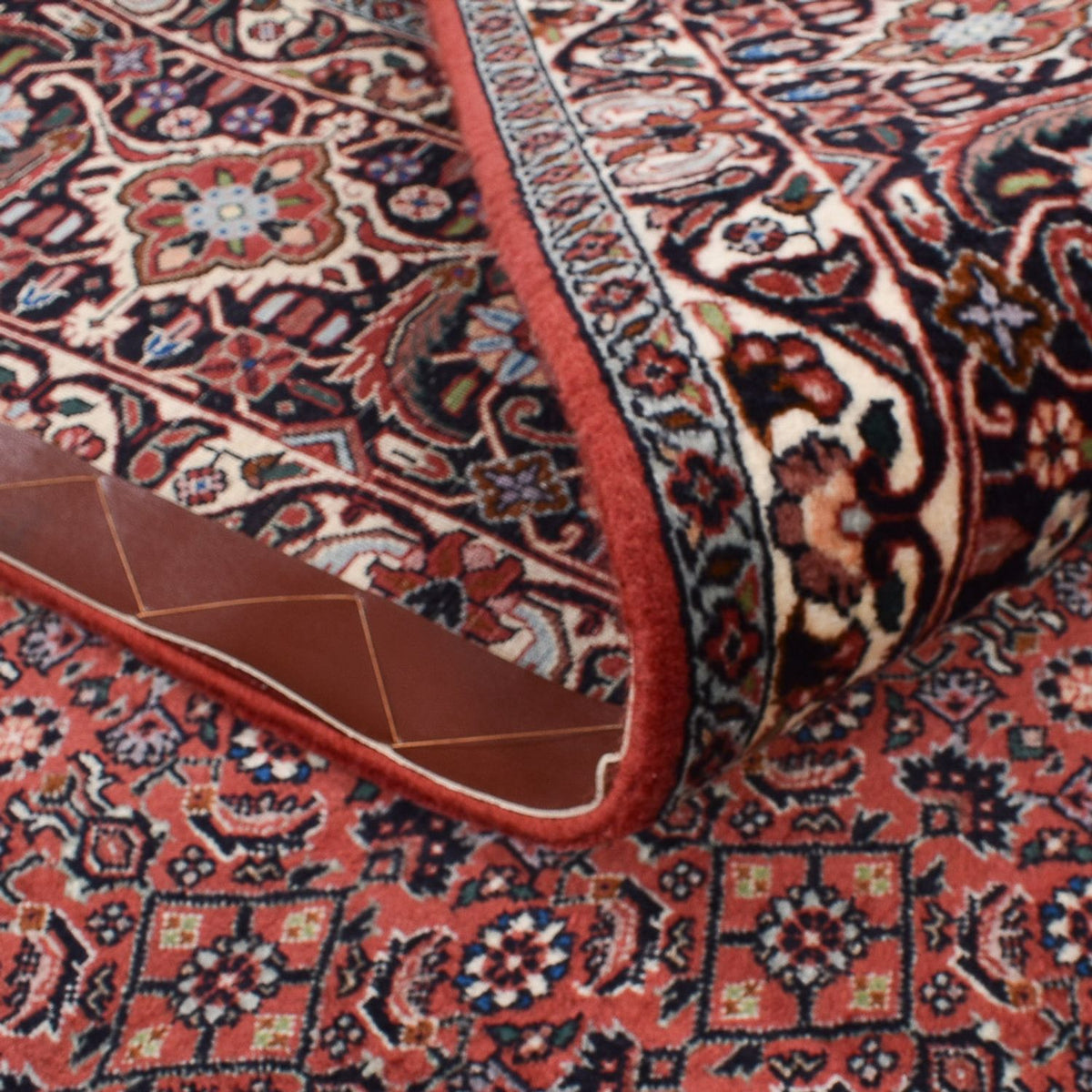 Perzisch tapijt - Bijar - 300 x 203 cm - roest