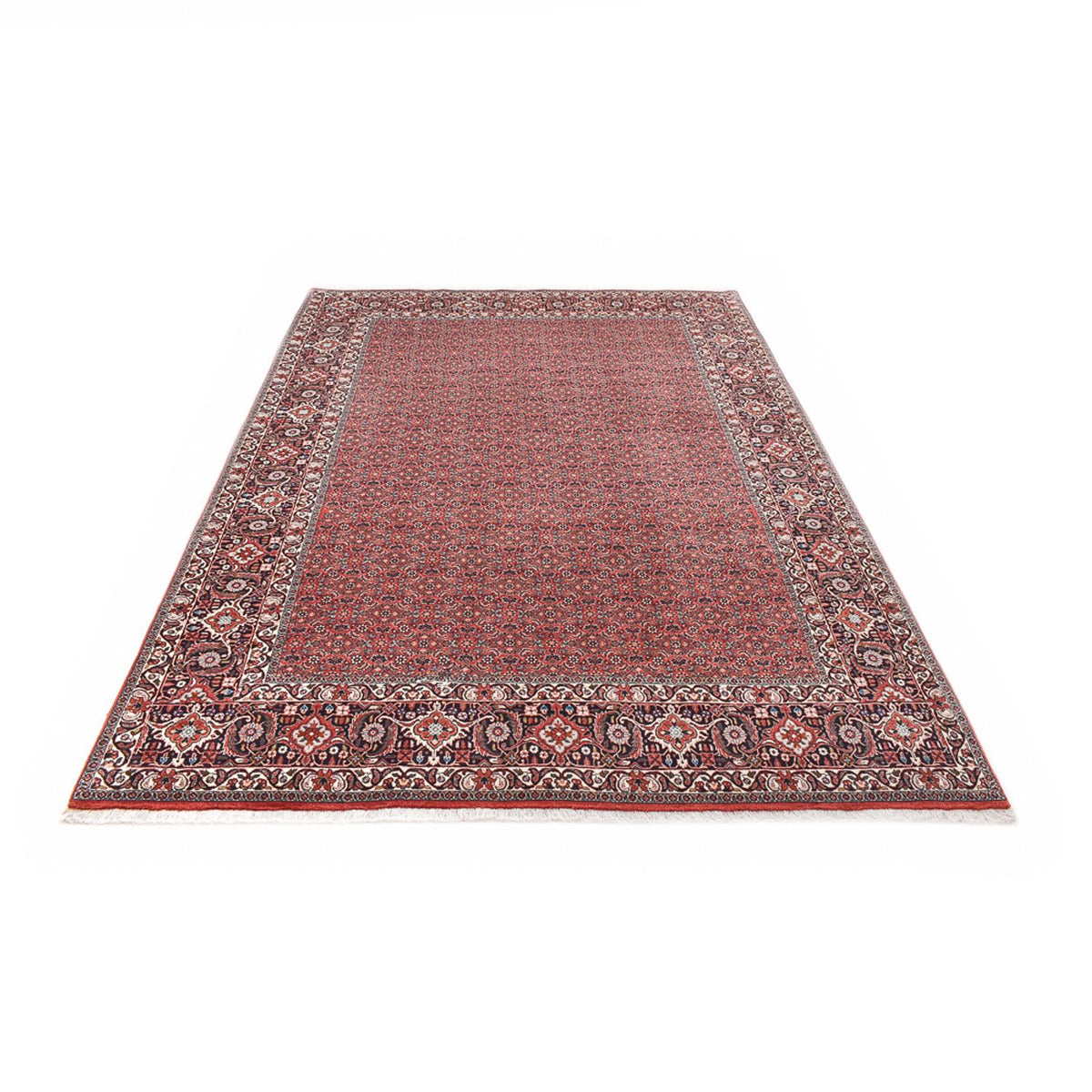 Perzisch tapijt - Bijar - 300 x 203 cm - roest